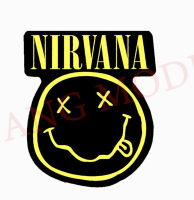 สติ๊กเกอร์วงดนตรีร็อค Nirvana ACDC slipknot แบบกันน้ำ ติดแน่นทนทาน มีให้เลือกหลายวง พร้อมส่ง