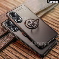 เคสโทรศัพท์สำหรับ Honor 90 Pro คลุมทั้งหมดเคสขาตั้งโทรศัพท์กันกระแทก360 ° ที่ยึดโทรศัพท์ในรถเคสโทรศัพท์มือถือสำหรับ Honor 90Pro