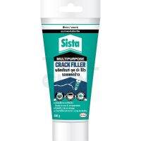 SISTA (ซีสต้า) อะคริลิคซ่อมรอยแตก สีขาว 290 กรัม รุ่น Multipropose ใช้ซ่อมแซมรอยแตกร้าวบนผนัง เพื่อป้องกันการรั่วซึม ใช้งานได้ทั้งภายในและภายนอก ไม่หดตัว สามารถปล่อยเปลือยหรือทาสีทับได้