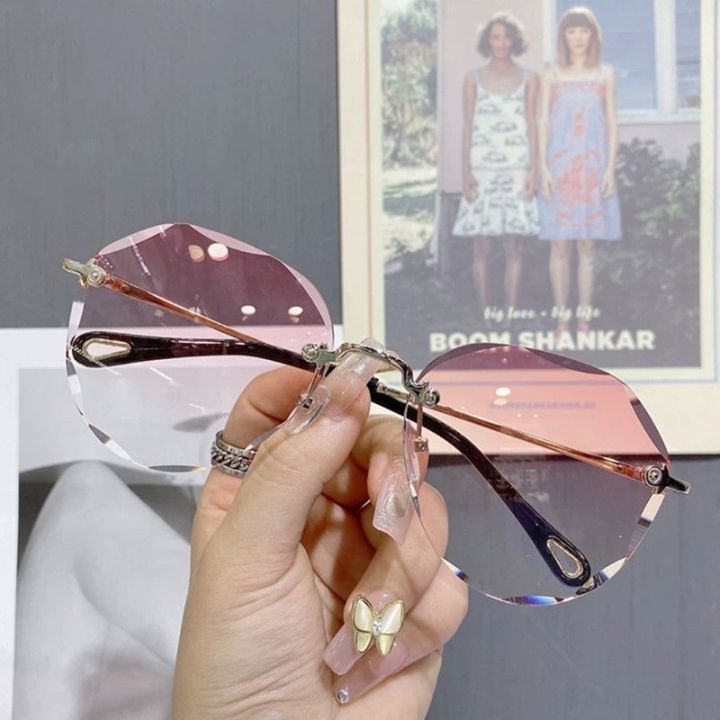 web-celebrity-ins-sunglasses-female-tide-big-face-show-thin-round-his-rimless-glasses-sunglasses-new-uv-2022