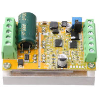 1ชิ้น BLDC PWM DC 6.5-50V 380W PLC บอร์ดคอนโทรลสามเฟสบอร์ดคอนโทรลแผงวงจรควบคุมมอเตอร์ไร้แปรงถ่าน (ไม่มีเซ็นเซอร์ฮอลล์)