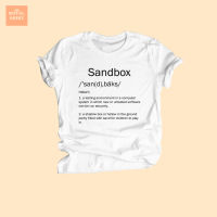 เสื้อยืดลาย Sandbox เสื้อยืดสกรีน เสื้อสกรีน เสื้อยืดความหมาย เสื้อตลกๆ เสื้อพจนานุกรม ไซส์ S - XXL