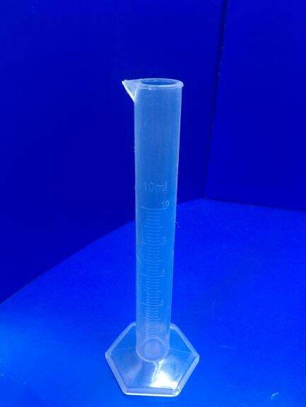 10ml Plastic Graduated Cylinder For Laboratory 