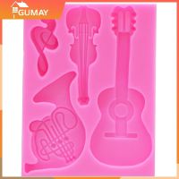 【lz】▫  Molde De Resina De Chocolate Artesanal Prático Conveniente Molde De Bolo Molde De Silicone De Música Caseira Alta Qualidade 1 5Pcs