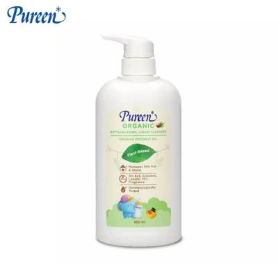 Pureen เพียวรีน ผลิตภัณฑ์ล้างขวดนมและภาชนะ สูตรออร์แกนิค ขนาด 650มล 1 ขวด