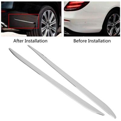 【DT】High Quality Car Rear Side Molding Cover Trim Decoration Strip for Mercedes Benz E Class W213 2016-2018 Easy Installation  hot
