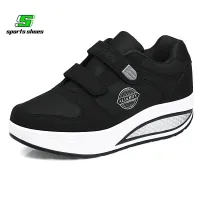 【Sports Shoes Store】รองเท้ารุ่นใหม่สำหรับคุณแม่วัยสูงอายุวัยกลางคนและผู้สูงอายุรองเท้าโยกสบาย ๆ รองเท้าเดินกีฬา