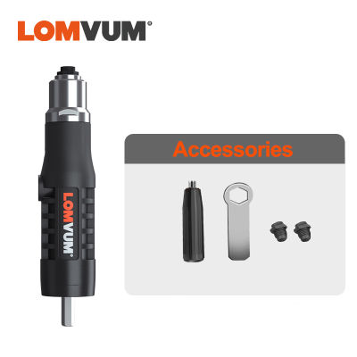 LOMVUM Electric Rivet Nut Drill Riveting Tool Cordless Riveting Drill Adaptor Insert Nut 2.4mm-4.8mm Power Tool Accessorie