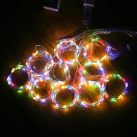 LED Decor String Lights with Remote Garland Curtain Lights Fairy String Light Patio Party Wedding Window Home Decor Night Lights