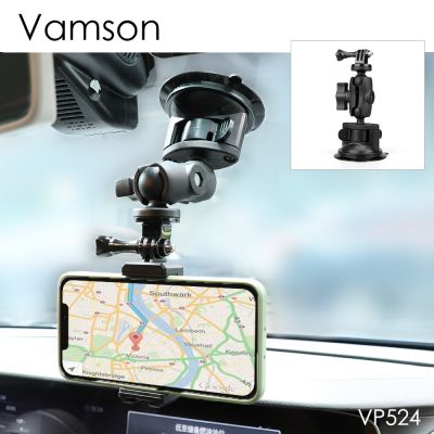 for Gopro 10 9 Yi 4K Suction Cup Base Window Mount 360 Degree Rotation Action Camera Holder for Insta360 for Mobile Phone