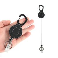 Resilience Wire Rope Outdoor Backpack Elastic Retractable Keychain Wire Rope Easy Pull Belt Buckle Anti Lost Yoyo Ski