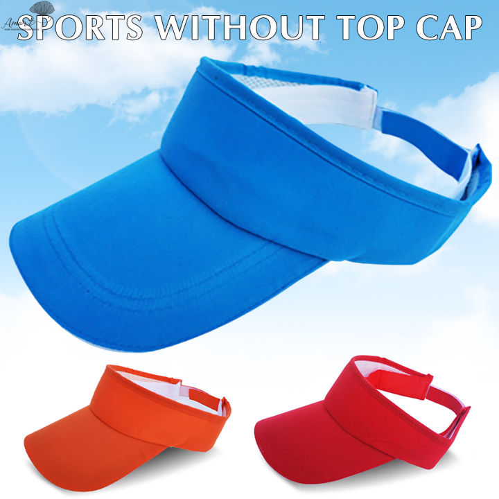 amart-หมวกกระบังแสงระบายอากาศได้ดีปรับได้หมวกเบสบอลผ้าฝ้ายด้านบนสำหรับเดินทางเดินป่ากลางแจ้งกีฬา