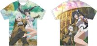 is It Wrong to Try to Pick Up Girls in a Dungeon? Characters Sublimation Print Adult T-Shirt