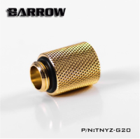 【❖New Hot❖】 fangyili Tnyz-g20 Barrow 20มม. ตัวผู้กับเต้ารับต่ออุปกรณ์ G1/4ตัวผู้กับตัวเมียอุปกรณ์ระบายความร้อนด้วยน้ำเชื่อมต่อหนึ่งครั้ง