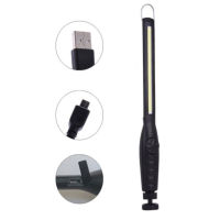 2 Pcs Portable COB Flashlight Torch USB Rechargeable LED Work Light Magnetic COB Hook Hanging Lamp For Car Repair Camping Tool