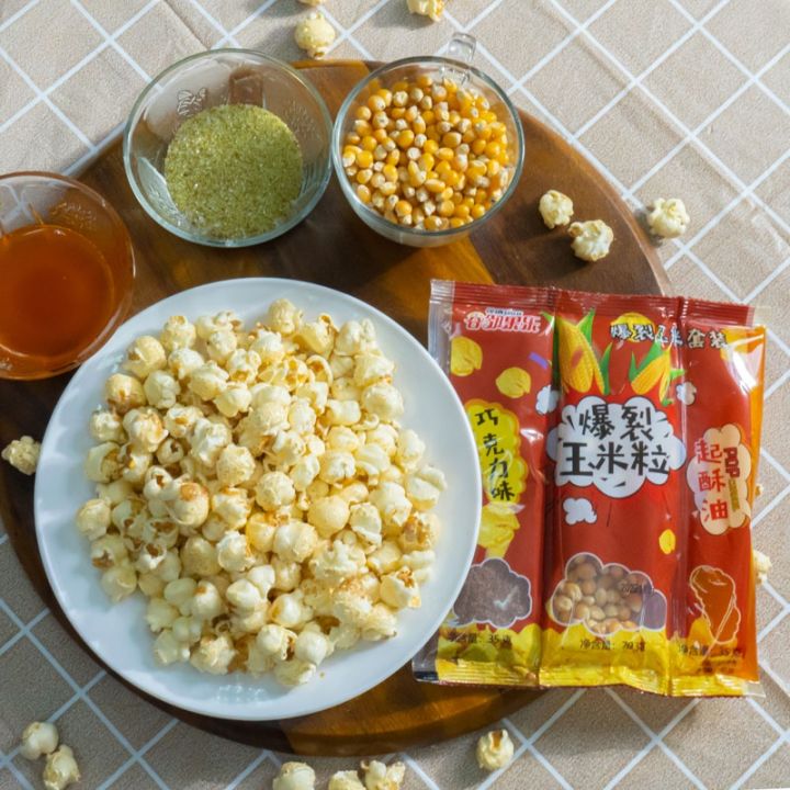 เมล็ดป๊อปคอร์น-popcorn-แบบซอง-ทำกินเองที่บ้าน-diy-ง่ายๆ-5-นาที-ขนาด100g