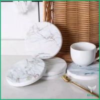 พร้อมกล่องสวยงาม ที่รองแก้วซับน้ำ มีสินค้าพร้อมส่ง แผ่นหินรองแก้ว Absorbent coaster Eliana