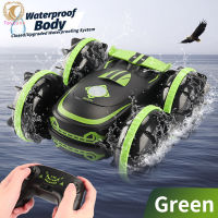 2.4g Remote Control Car Multi-functional Gesture Gravity Control 4wd Double-sided Amphibious Stunt Car For Boys Gifts