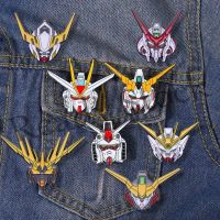 【hot sale】 ☜﹊ B36 8 Styles Mobile Suit Gundam Lapel Brooches Anime Enamel Pins Cool Cartoon Backpack Badges Collection Jewelry Gifts for Friends