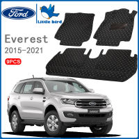 Little Bird พรมปูพื้นรถยนต์ โรงงานผลิตของไทย Ford Everest 2015-2021 9PCS การรับประกันคืนสินค้าภายใน7วัน พรมรถยนต์