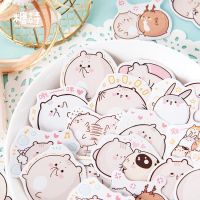 Little Fat Mouse Creative Boxed Sticker Stationery Flakes Scrapbooking DIY Decorative Stickers