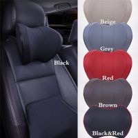 New Car Seat Head Neck Rest Massage Auto Pillow Space Memory Neck Headrest Car Cover Vehicular Pillow Seat Headrest Accessories