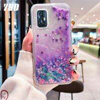 เคส V17 YBD สำหรับ Vivo น่ารักสำหรับเด็กผู้หญิงเคสของเหลวแบบไหลกากเพชรเคสป้องกันการกระแทกระยิบระยับ