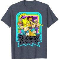 Rugrats in Paris Post-90s cartoon Nickelodeon pattern mens cotton round neck short-sleeved T-shirt