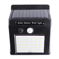 【CW】 30 LED Solar Sensor Streets Light PIR Motion Wall Lights Waterproof IP65 Outdoor Garden Yard Emergency Lamp