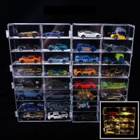 Morris8 8 Grid 1:64 Car Model Toy Storage Box Domeka Dustproof Doll Hand-made Transparent Acrylic Display