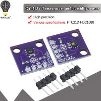 IIC I2C GY-213 GY-213V-SHT20 SHT20 HDC1080 โมดูลเซ็นเซอร์วัดความชื้นอุณหภูมิ Breakout Transducers Board 2.7uW 1.5V 3.6V