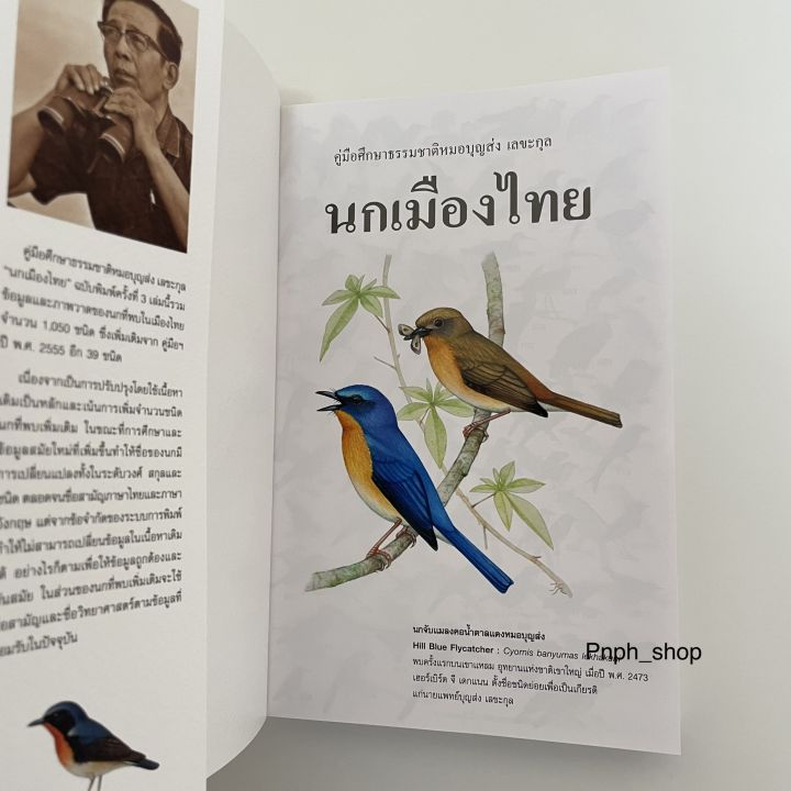 หนังสือนกเมืองไทย-โดยนายแพทย์บุญส่ง-เลขะกุล