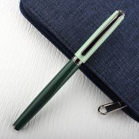 ปากกาอุปกรณ์การเรียน Extra Fine Nib 0.38มม. หรูหราสำหรับสำนักงานปากกาปากกาหมึกซึมวัสดุทำจากเหล็กการเงิน