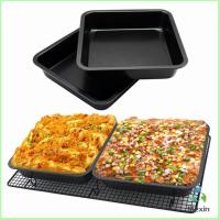 Mexin ถาดอบเค้กแบบสี่เหลี่ยม ถาดอบขนมปัง ถาดอบพิซซ่า  Square cake pan