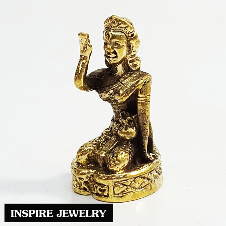 inspire-jewelry-พระแม่ธรณี-ทองเหลือง-เสริมดวง-เสริมบารมี-เจริญรุ่งเรือง-เป็นสิริมงคลกับตัวเองและที่พักอาศัย