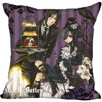 Best Black Butler Pillowcase Wedding Decorative Pillow Cover Custom Gift For (one Sides) Printed Pillow Cases