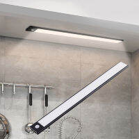 20 40 60 80CM Led Light Under Cabinet Light Motion Sensor Night Light Closet Light Cabinet Kitchen Lighting Magnetic Night Light