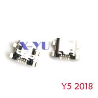 10ชิ้นสำหรับ Huawei Y5 2017 / Y5 2018แจ็คไมโคร USB ชาร์จพอร์ตแท่นชาร์จซ็อกเก็ตตัวเชื่อมปลั๊ก