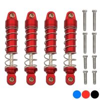 4PCS Metal Shock Absorber Damper for TRX4M TRX-4M Bronco Defender 1/18 RC Crawler Car Upgrade Parts Electrical Connectors