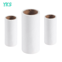 ?【Lowest price】YKS กระดาษม้วน tearable แบบพกพากระดาษเหนียวลูกกลิ้งฝุ่นปัดน้ำฝนผ้าสำลีลูกกลิ้งทำความสะอาดเครื่องมือ