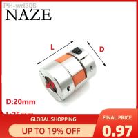 1pcs D20L25 5mmx8mm spider flexible motor coupler aluminium flexible jaw coupling 4 6 6.35 8 9 10mm for 3Dprinter CNC