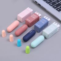 2pcs Anti-Noise Ear Plugs Soft Sponge Ear Protection Ear Protection Soundproof Noise Reduction Earplugs Unisex Earplug