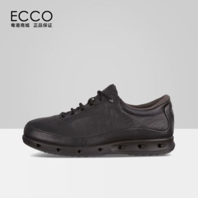 ECCO Mens outdoor sports shoes Breathable wear-resistant leather shoes Oxygen permeable 831304