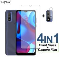 （ATG）4-In-1 Glass ForGScreen ProtectorProtective PhoneLens Film ForMoto G Stylus 5G