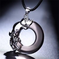 จีน Zodiac Obsidian สร้อยคอจี้ Charm เครื่องประดับแฟชั่นอุปกรณ์เสริม S925เงินสเตอร์ลิงหัวเข็มขัดสร้อยคอจี้