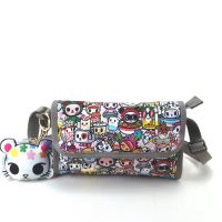 LeSportsac guinness confirmed Tokidoki joint fashion trend in inclined shoulder bag printed canvas shoulder bag L145