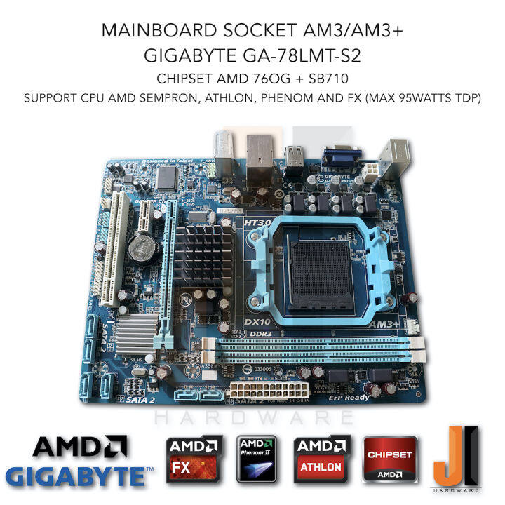 mainboard-gigabyte-ga-78lmt-s2-socket-am3-am3-95-watts-tdp-มือสอง