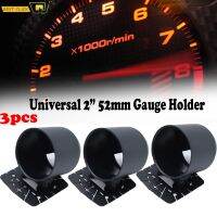 3PC 2 "52mm Gauge POD สำหรับ WRX STI Supra Integra RX7 EVO GT-R GTI 240SX EK9 Camaro Fiesta Honda Civic VW Golf Chevy Toyota Form