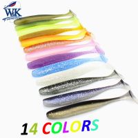 【cw】 Soft Fishing 9cm 10pcs/bag Freshwater Bait Artificial Lures Swim Shad Perch Pike Bass 3.5inch !