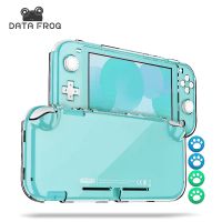 ข้อมูลกบฝาครอบป้องกันกันลื่นเข้ากันได้-Nintendo Switch Lite คอนโซลเกมคลุมทั้งหมดเคสกรอบคริสตัลสำหรับ Switch Lite J93